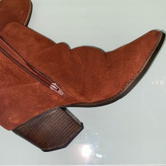 Amuse Society x Mastisse Ankle Booties Size 8 .5 - Picture 6 of 11